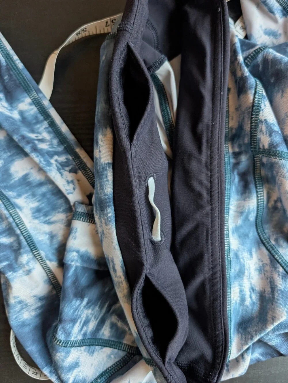 Lululemon Speed Tight III *All Full-On Luxtreme Sea Side Silver Fox Albert - Picture 4 of 11